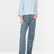 Loose-fit blouse shirt