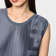 Top with pleats