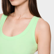 Basic stretch cotton top