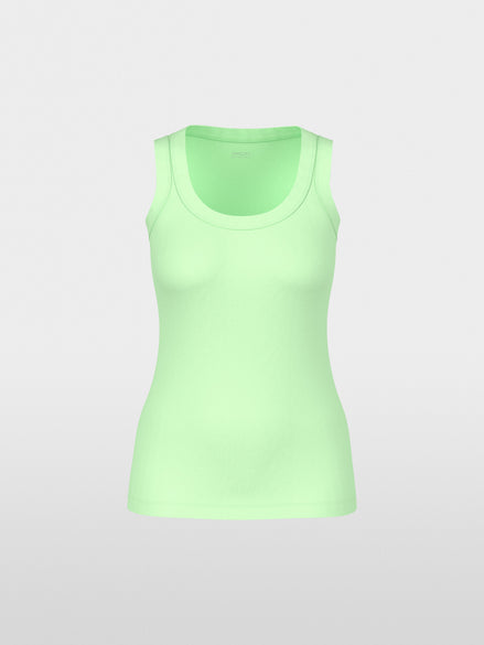 Basic stretch cotton top