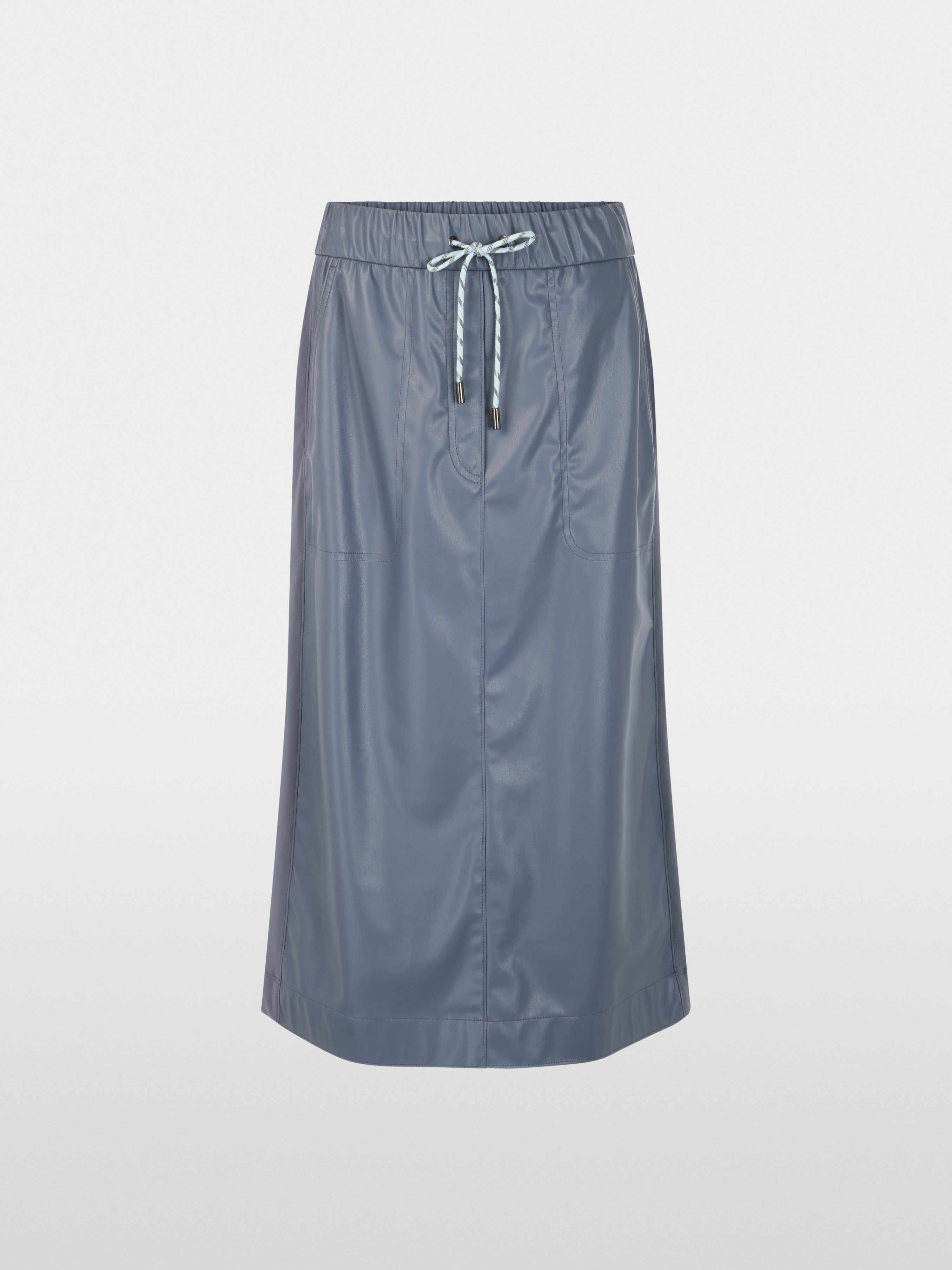 Faux leather skirt