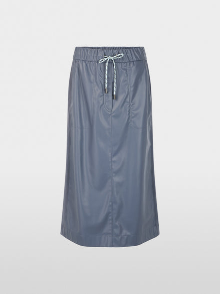 Faux leather skirt