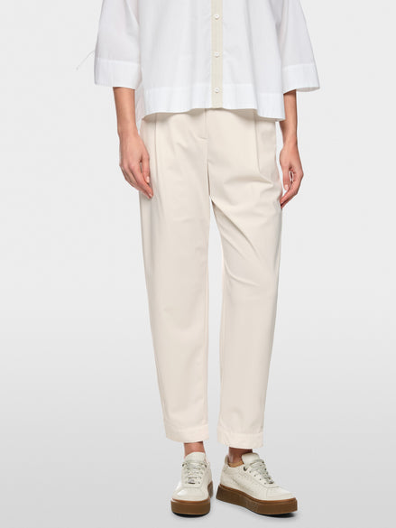 WOKHA stretch trousers with pleats
