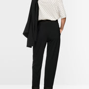 WOKHA stretch trousers with pleats
