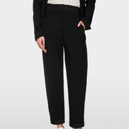 WOKHA stretch trousers with pleats