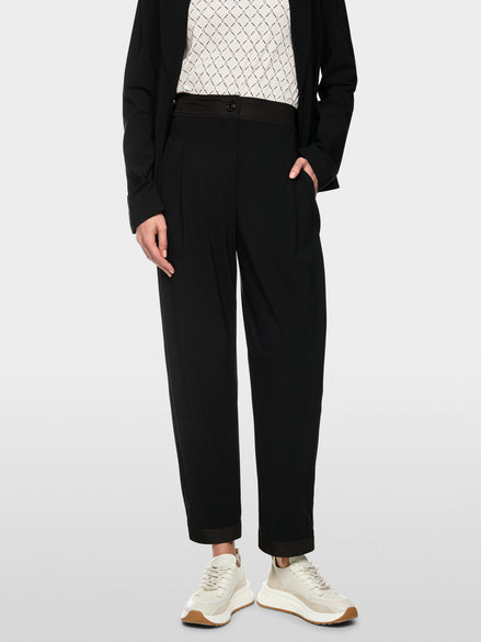 WOKHA stretch trousers with pleats