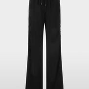 WELKOM pull-on logo stripe trousers