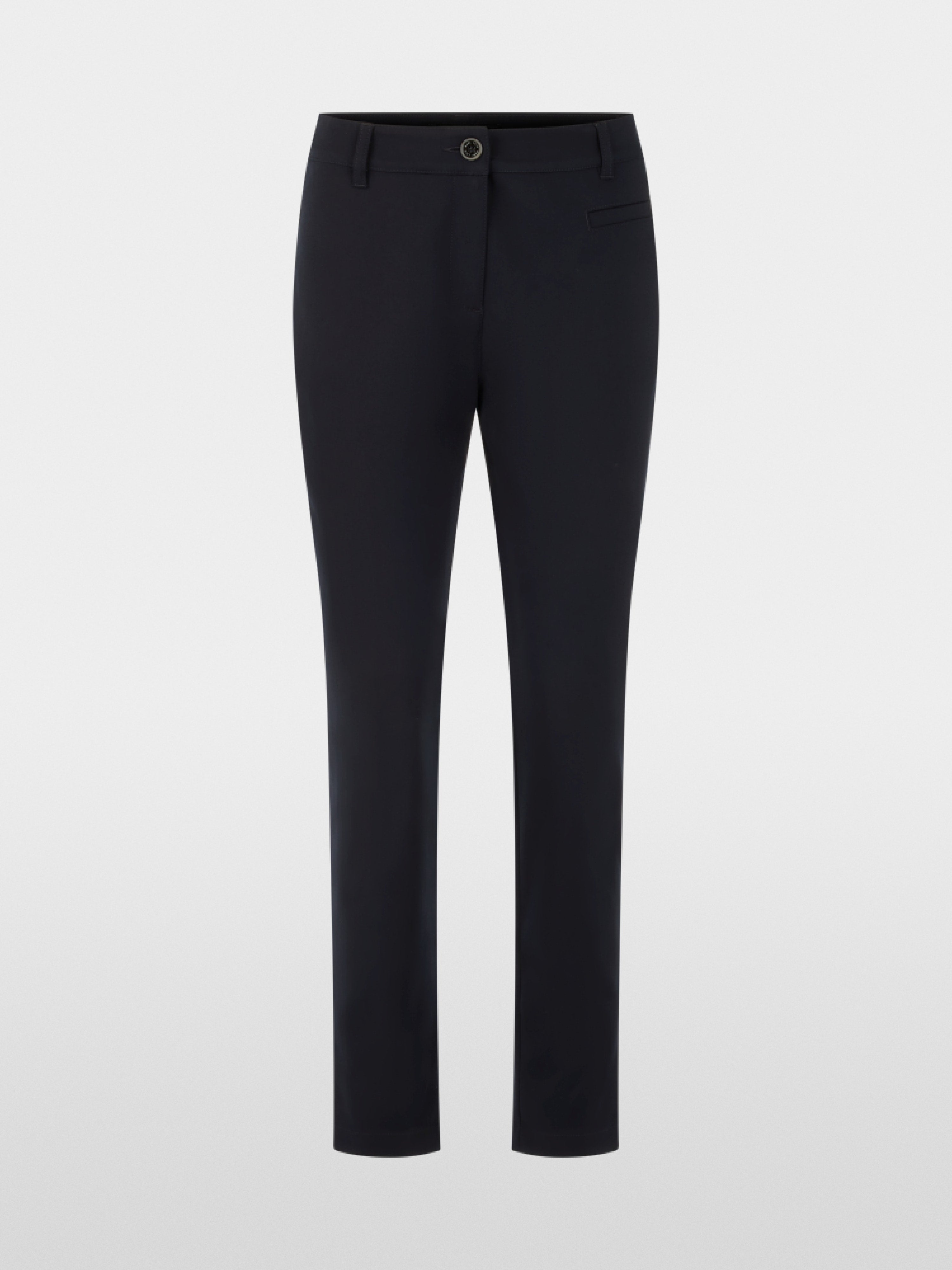 SILEA slim fit fabric trousers