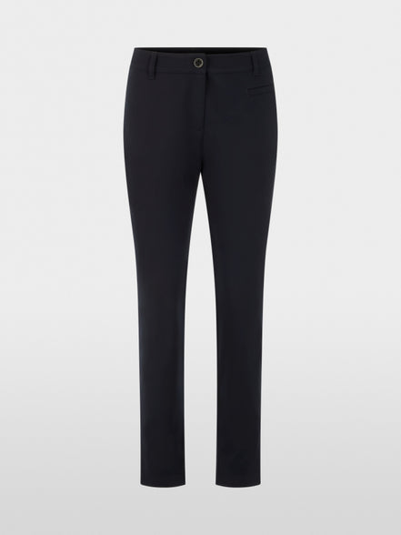 SILEA slim fit fabric trousers