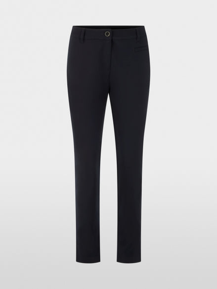 SILEA slim fit fabric trousers