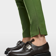 SILEA slim fit fabric trousers