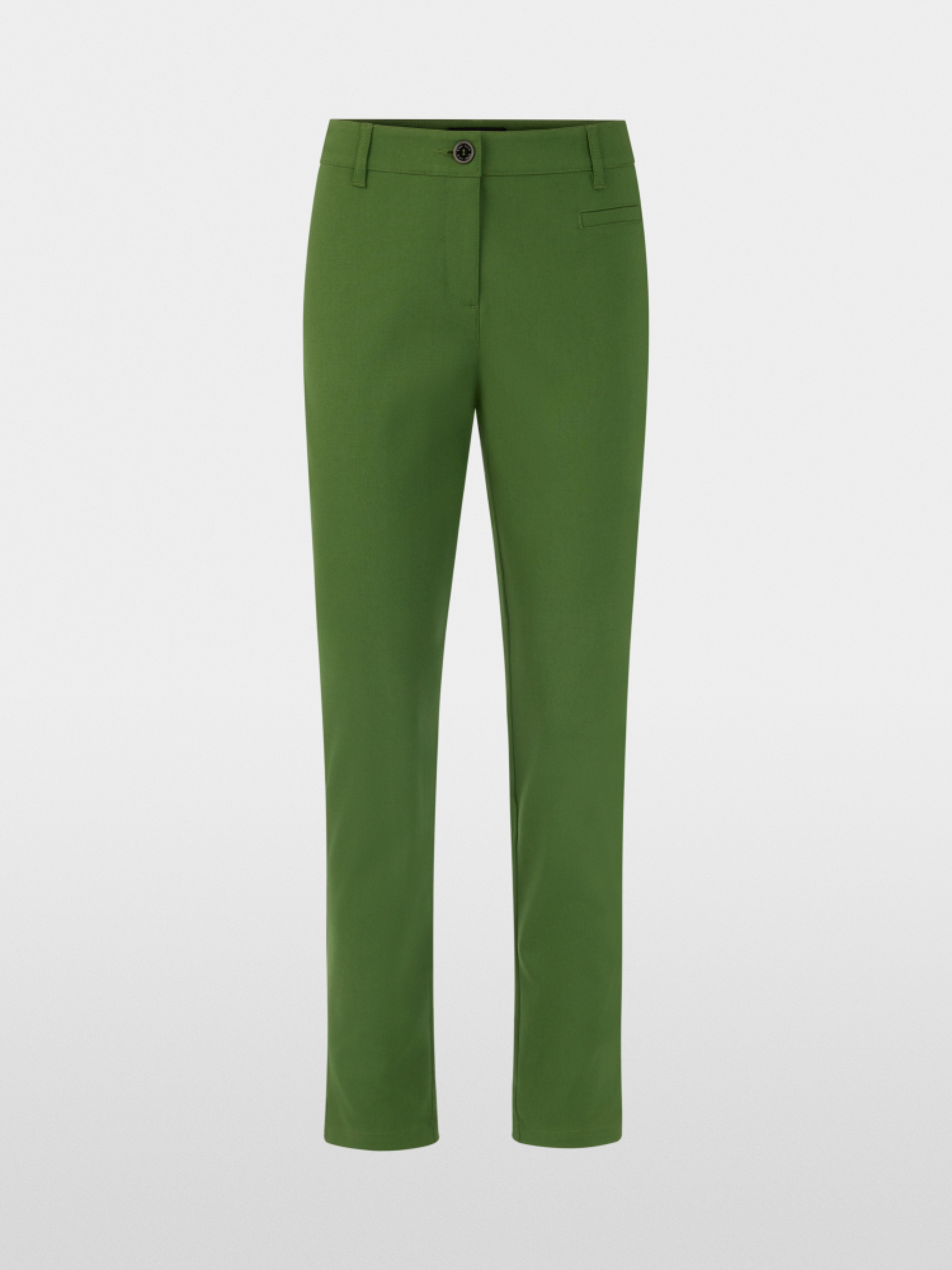 SILEA slim fit fabric trousers