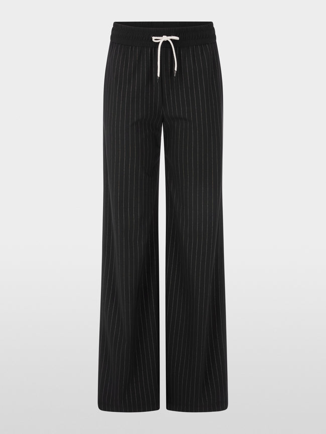 WELKOM pull-on pinstripe trousers