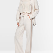 WASHINGTON trousers with satin details