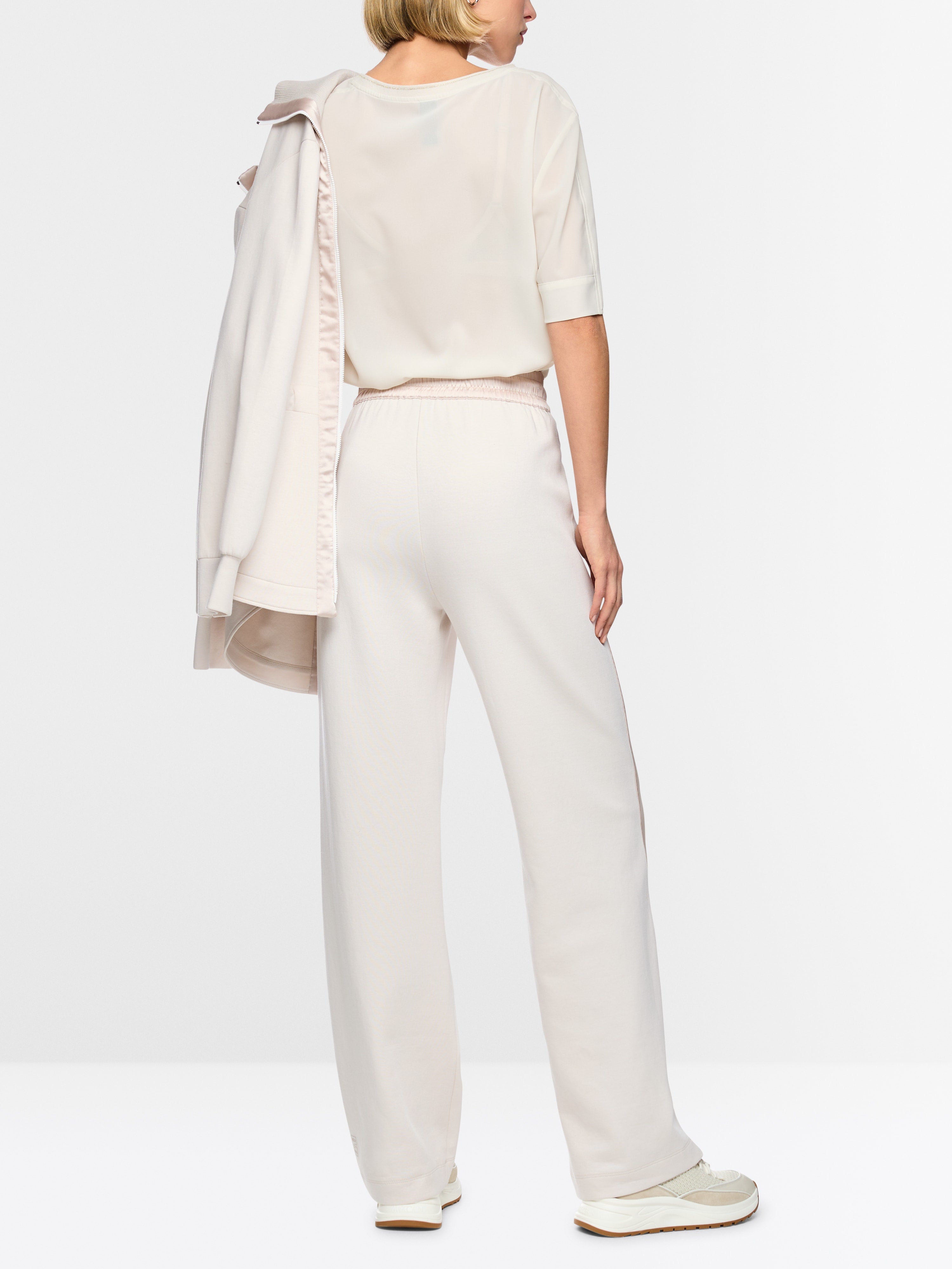 WASHINGTON trousers with satin details