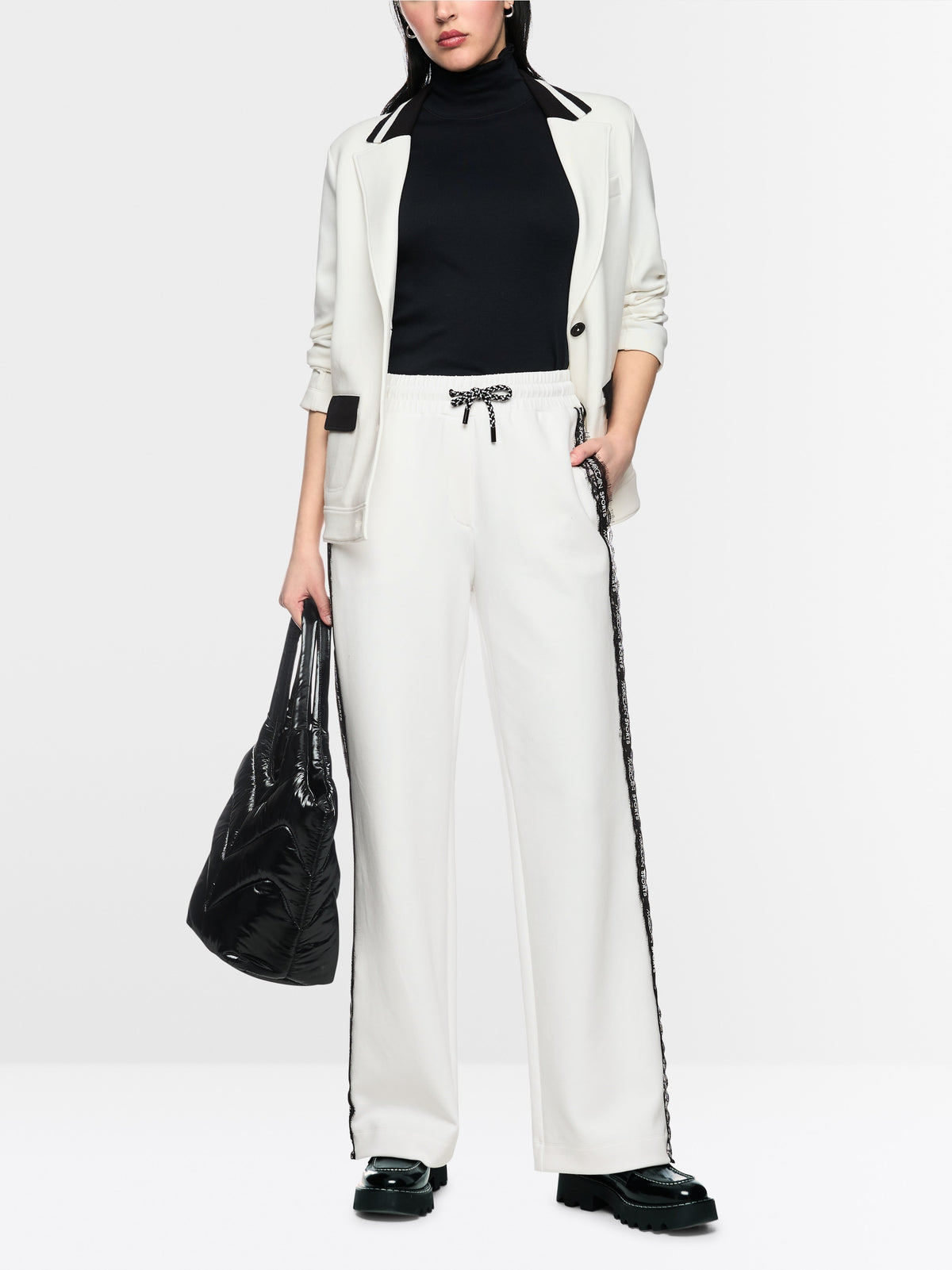 WASHINGTON pull-on trousers with lace