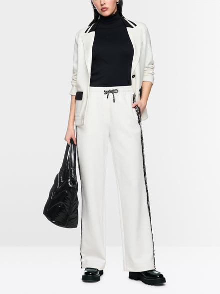 WASHINGTON pull-on trousers with lace