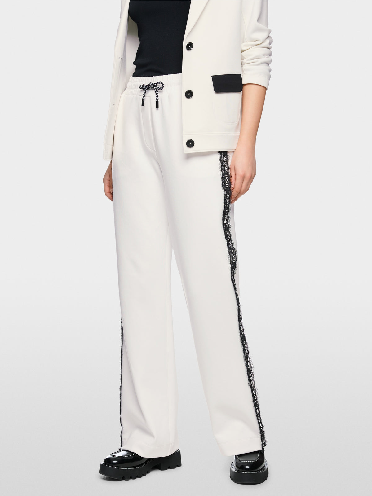 WASHINGTON pull-on trousers with lace