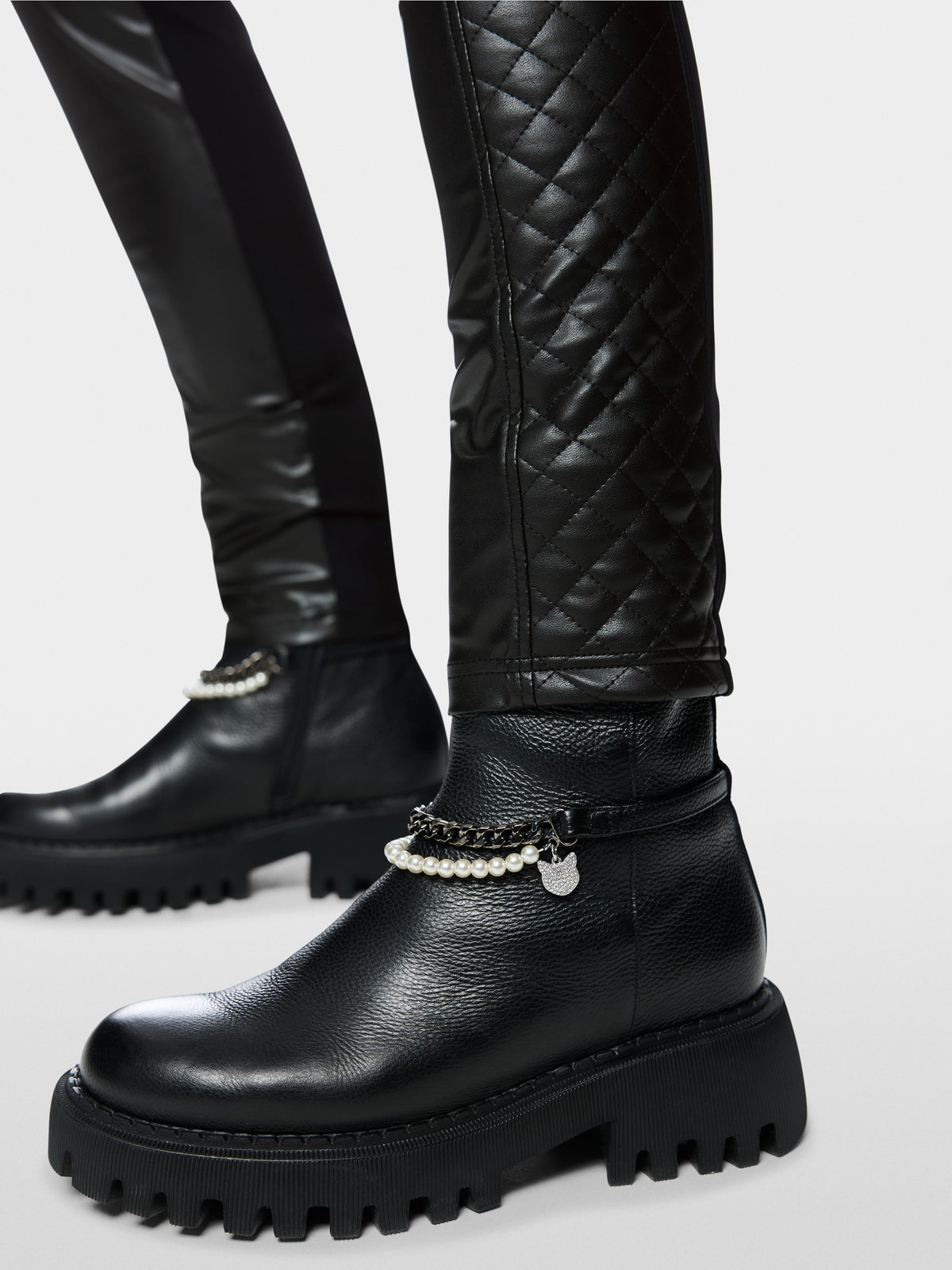 SOFIA faux leather leggings