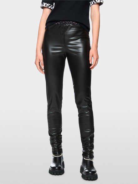 SOFIA faux leather leggings