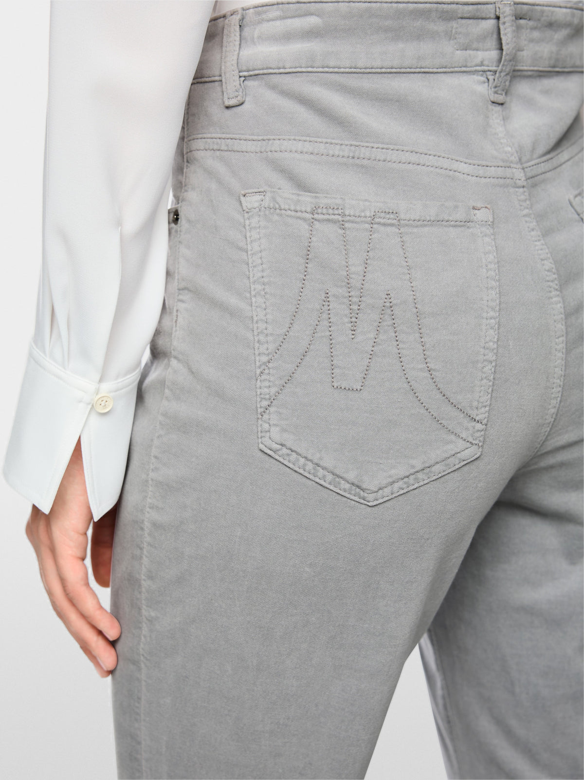FENDOU straight-cut trousers