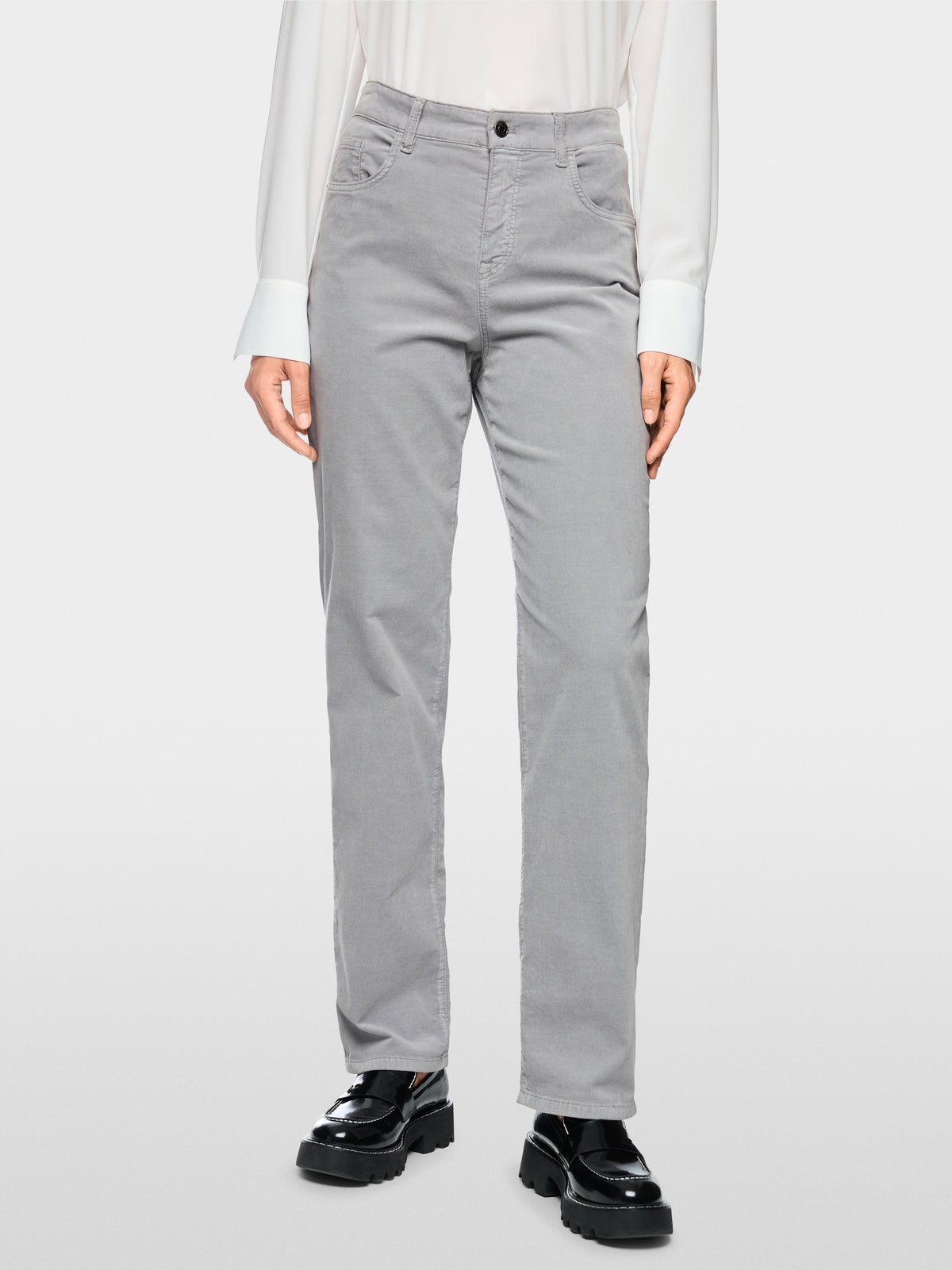 FENDOU straight-cut trousers
