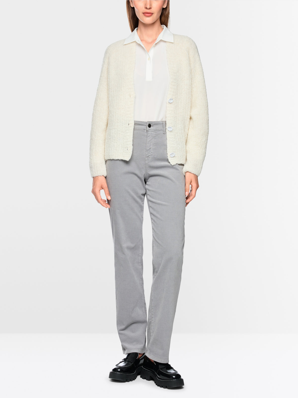FENDOU straight-cut trousers
