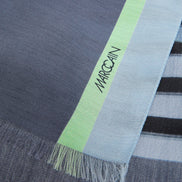 Scarf with graphic print