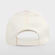 Quilted peaked cap