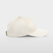 Quilted peaked cap