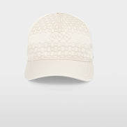 Quilted peaked cap