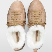 Suede trainers