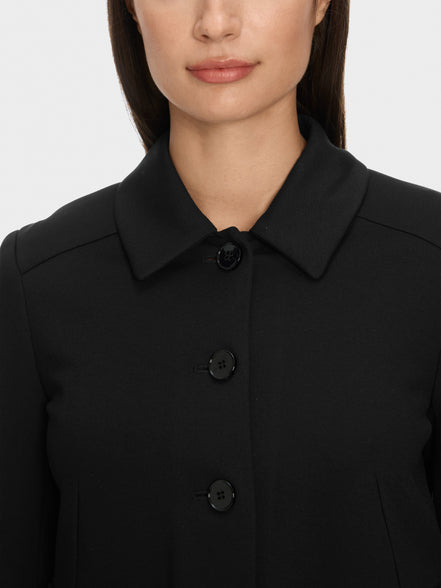 Short jacket with Kent collar