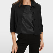 Short jacket with Kent collar