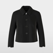 Short jacket with Kent collar