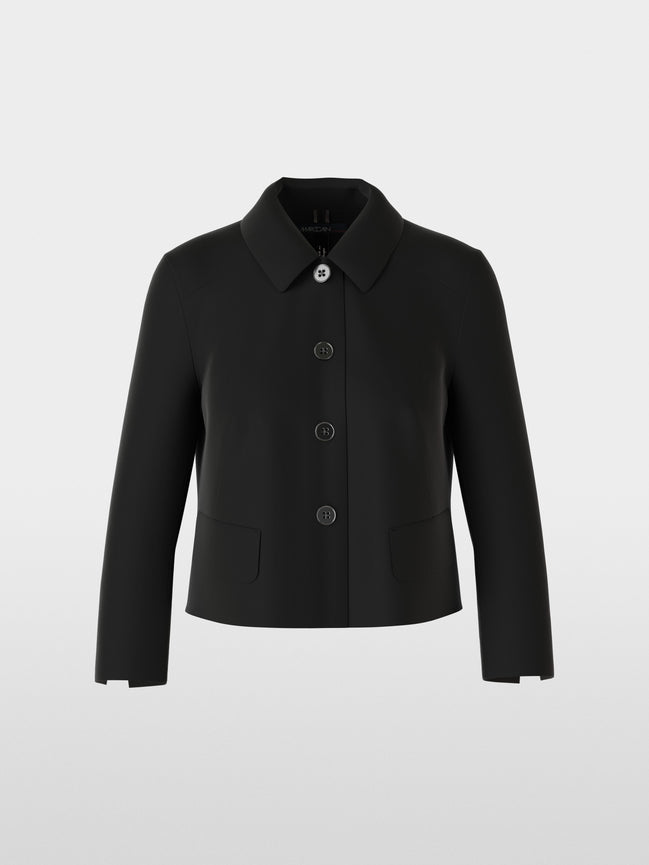 Short jacket with Kent collar