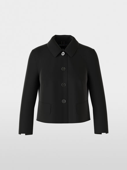 Short jacket with Kent collar