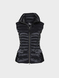 Quilted waistcoat with down lining