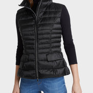 Quilted waistcoat with down lining