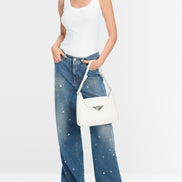 Fine-ribbed tank top