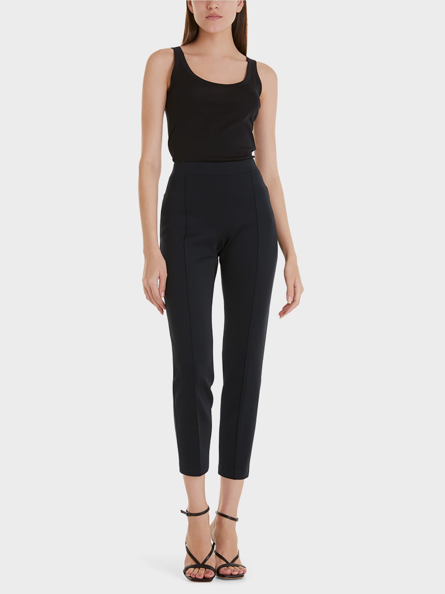 Stretch jersey pants