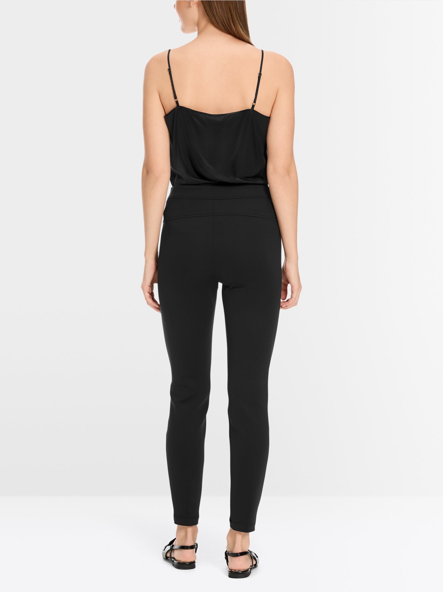 Stretch jersey pants