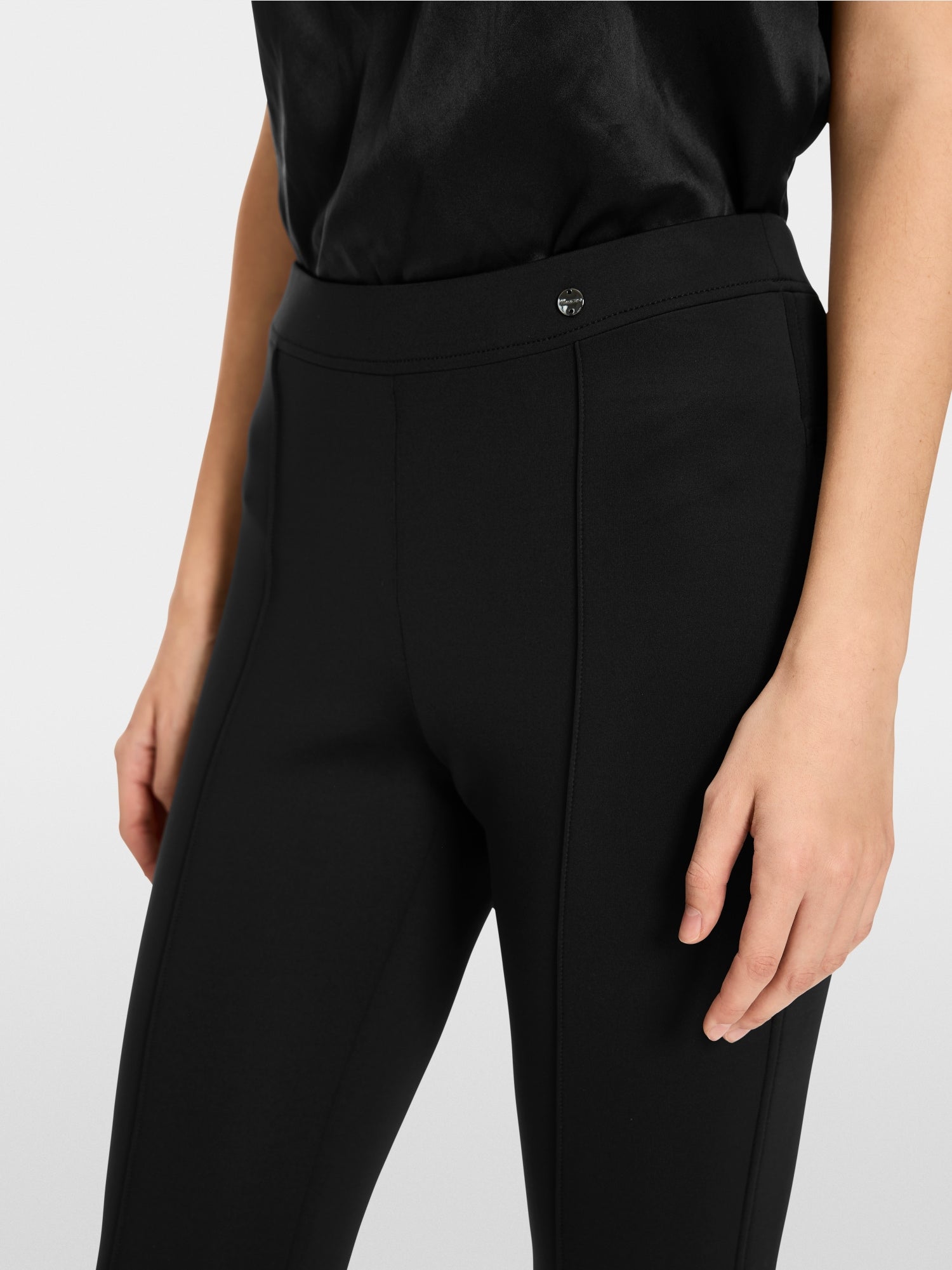 Stretch jersey pants