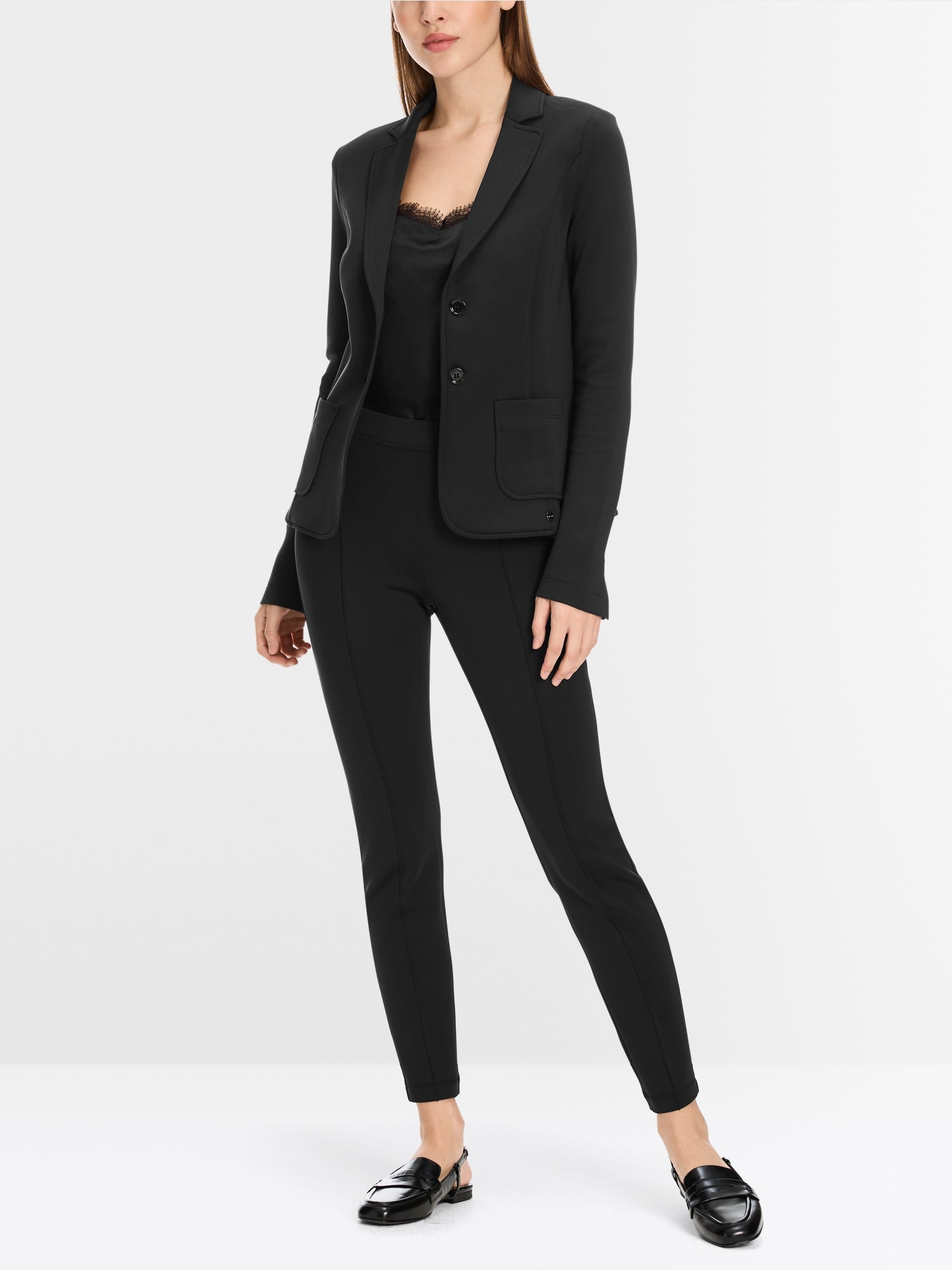 Stretch jersey pants