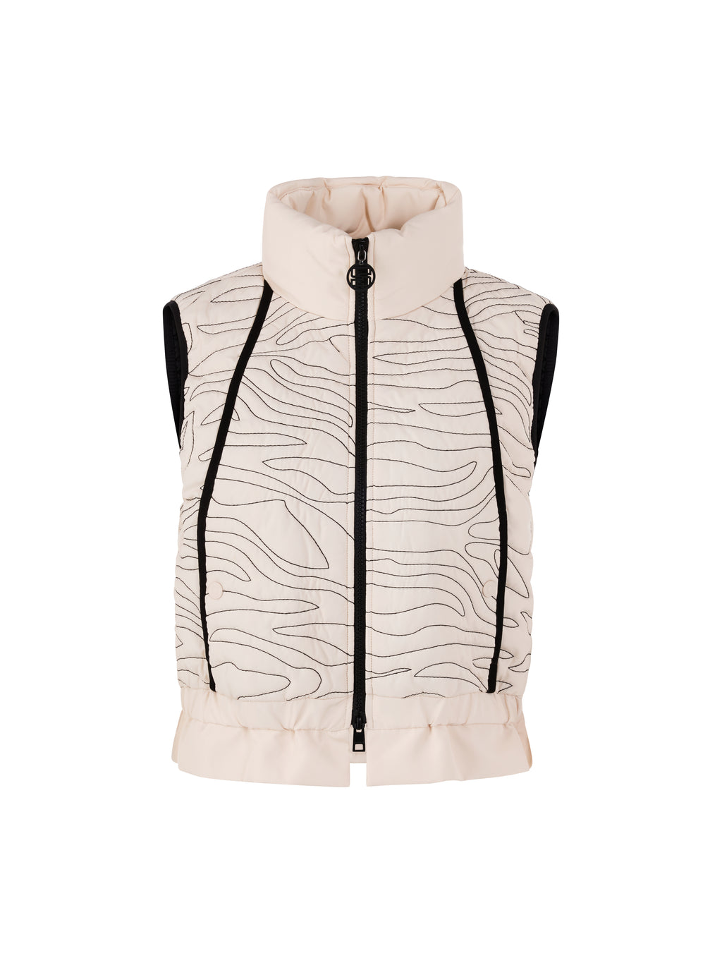 Padded quilted vest