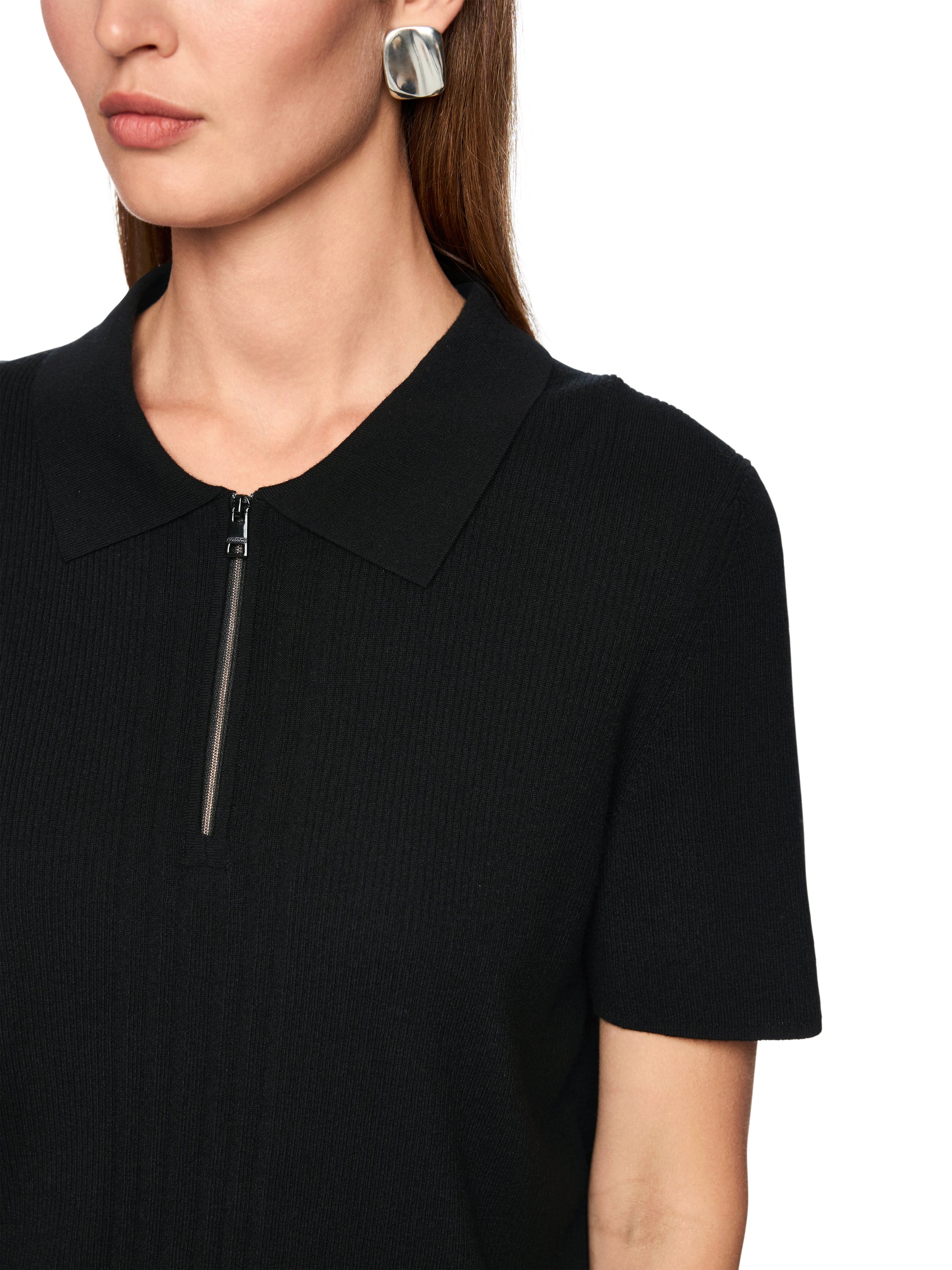 ‘Rethink Together’ knitted polo shirt