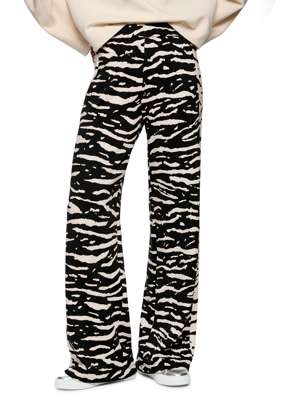 WELKOM trousers with animal print