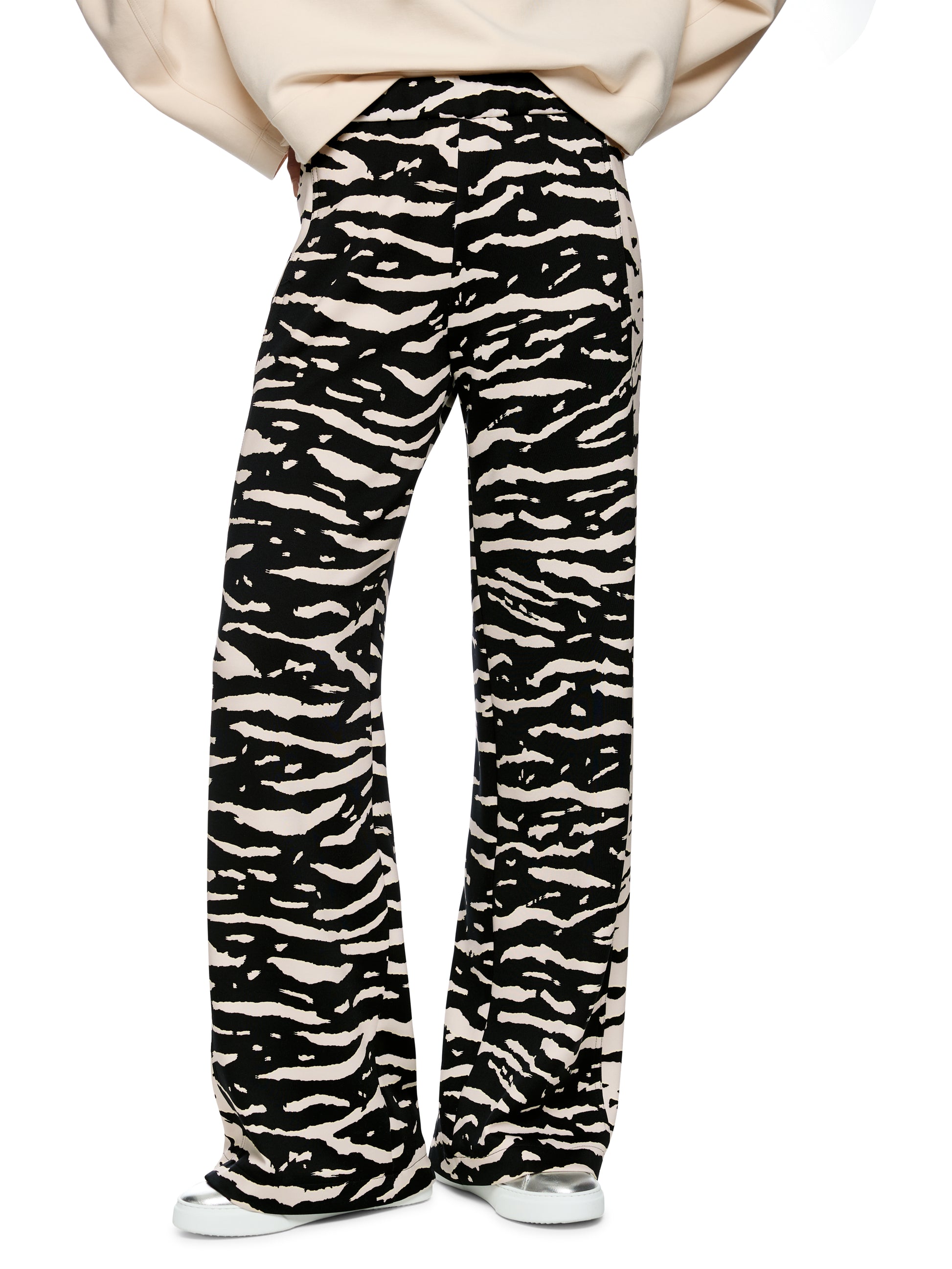 WELKOM trousers with animal print