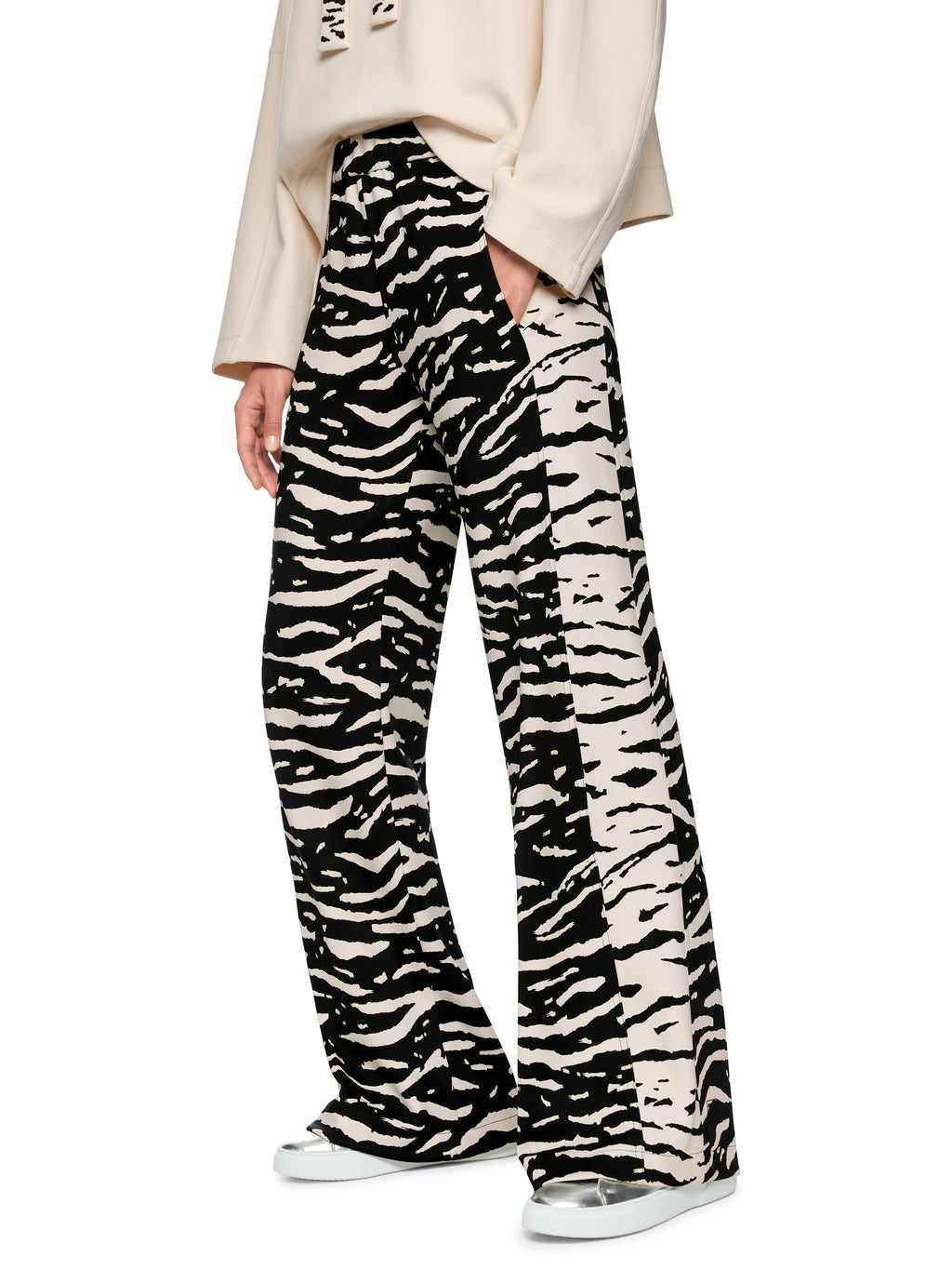 WELKOM trousers with animal print