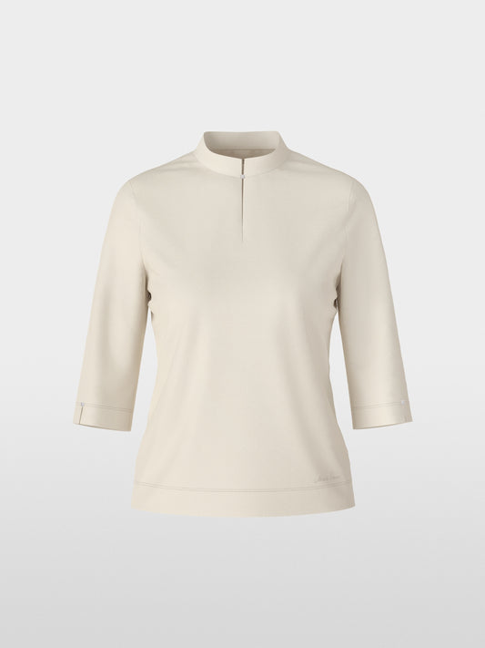T-shirt élégant avec col montant